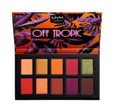 Палетка теней NYX Professional MakeUp Off Tropic Shadow Pallette, 02 Shifting Sand, 90 г
