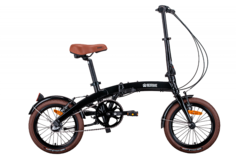 Велосипед складной BEAR Bike Budapest 3ск. черный