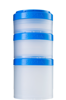 Контейнеры BlenderBottle ProStak Expansion Pak 100 мл + 150 мл + 250 мл Cyan бирюзовый