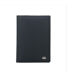 Обложка для паспорта унисекс PETEK 651 синяя