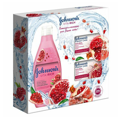 Подарочный набор Johnson Гель для душа 250мл + Мыло Восстанавливающее 125г Johnsons