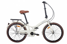 Складной велосипед Bear Bike COPENHAGEN 24 2021 рост. OS белый