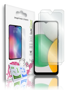 Защитное стекло LuxCase для Samsung Galaxy A01 Core, Без рамки, Комплект 2 шт, 83104