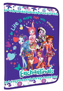 Папка для труда Enchantimals ENGB-US1-PTRA4 на молнии, А4, для девочек.