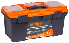 Ящик для инструмента Amigo пластиковый 16 (41х22х19,5 см) 74790 Амиго