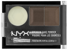 Тени для бровей NYX Professional Makeup Eyebrow Cake Powder 02 Dark BrownBrown 2,65 г