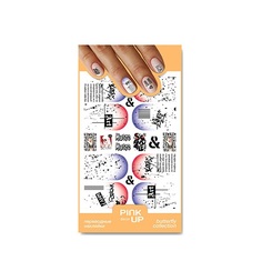 Наклейки для ногтей Pink Up Decor 2D переводные, 899, 3 г