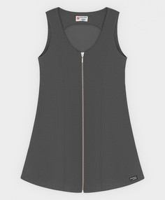 Сарафан детский Button Blue 222BBGS25010100 цв. серый р. 140