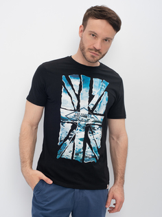 Футболка мужская Lee cooper MT2A115567BS2LC1-BLK черная M