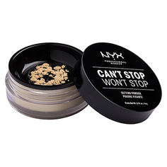 Пудра рассыпчатая для лица NYX PROFESSIONAL MAKEUP CANT STOP WONT STOP тон 02