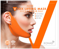 Тканевая маска для подтяжки V-линии подбородка Konad ILOJE V-Tox Lifting Mask