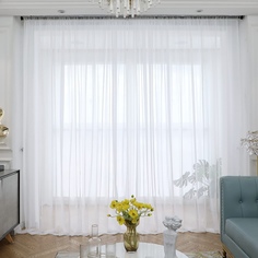 Тюль вуаль в гостиную Высота 260 Ширина 290 Della Costa Textile