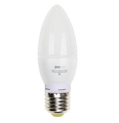 Лампа светодиодная PLED-ECO-C37 свеча 4000К нейтр. бел. E27 400лм 230В JazzWay 2855329A