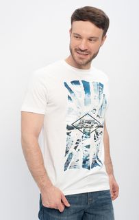 Футболка мужская Lee cooper MT2A115567BS2LC-WH белая M