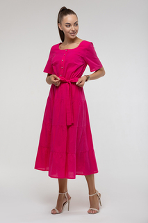 Платье женское Петербургский Швейный Дом 1454 розовое 52 RU