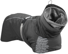 Куртка-попона для собак HURTTA EXTREME WARMER, теплая, гранитная, длина спины 50