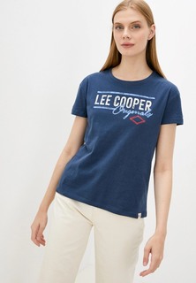 Футболка женская Lee cooper MT4A120486AS2LC2-WN синяя 2XL