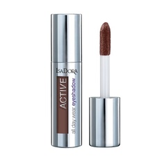 Тени для век жидкие устойчивые IsaDora ACTIVE All Day Wear Eyeshadow, тон 04 Marsala,3 мл