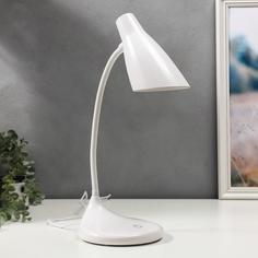 Лампа настольная на подставке UL0018 А 7Вт LED, USB, белый, сенсорн.включение No Brand