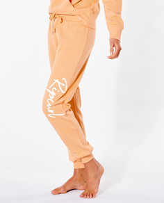 Спортивные брюки женские Rip Curl STANDARD SCRIPT TRACKPANT оранжевые L