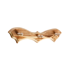 Вешалка "Летучая мышь" ЛИПА обожжённая, 3 крючка, 30,5×10×5 см 4430977 Добропаровъ