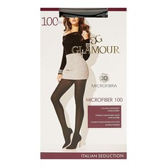 Колготки женские Glamour черные 4