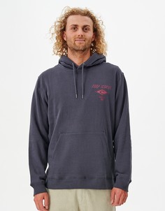 Худи мужское Rip Curl FADE OUT ICON HOOD черное XL