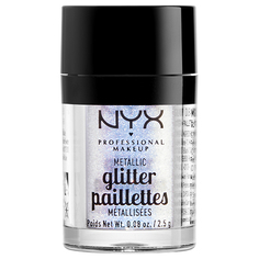 Глиттер для лица и тела NYX PROFESSIONAL MAKEUP METALLIC GLITTER тон 05 lumi-lite