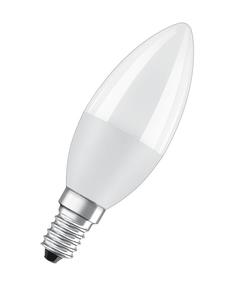 Лампа светодиодная LED 7SW/830 свеча матовая E14 230В 10х1 RU OSRAM 4058075578883 Ledvance