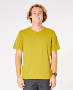 Футболка мужская Rip Curl PLAIN WASH TEE желтая L
