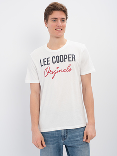 Футболка мужская Lee cooper MT2A115566BS2LC-WH белая S