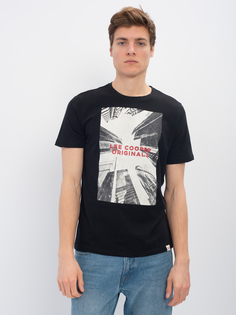 Футболка мужская Lee cooper MT2A120479BS2LC-BLK черная S