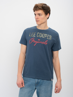 Футболка мужская Lee cooper MT2A120470BS2LC1-WN синяя XL