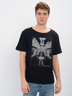 Футболка мужская Lee cooper MT2A120480BS2LC1-BLK черная M