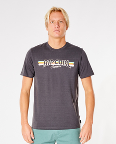 Футболка мужская Rip Curl SURF REVIVAL YEH MUMMA TEE черная XL