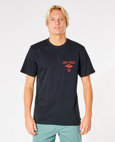 Футболка мужская Rip Curl FADE OUT ICON TEE черная S
