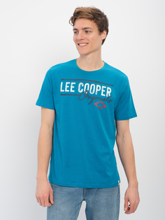 Футболка мужская Lee cooper MT2A120476BS2LC3-MB синяя XL