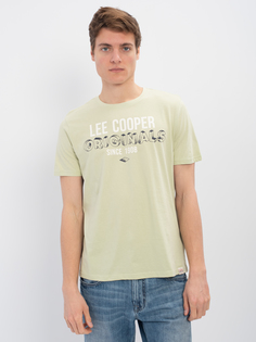 Футболка мужская Lee cooper MT2A120475BS2LC3-CG зеленая M