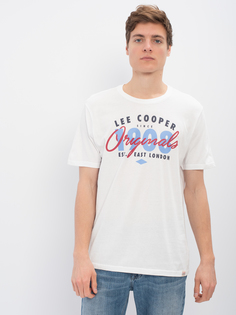 Футболка мужская Lee cooper MT2A120473BS2LC-WH белая S