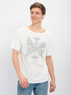 Футболка мужская Lee cooper MT2A120480BS2LC-WH белая M