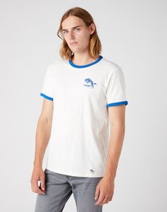 Футболка мужская Wrangler W747EEX05 белая XL