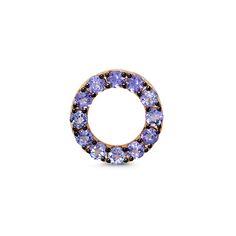 Подвеска из красного золота с танзанитом Империал П0756-108 Imperial