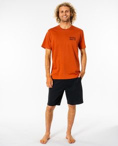 Футболка мужская Rip Curl COIL TEE оранжевая M