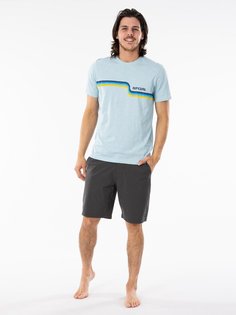 Футболка мужская Rip Curl SURF REVIVAL TEE голубая S