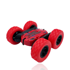 Трюковая машинка - перевёртыш Market toys lab на радиоуправлении Stunt Car, красный