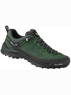 Кроссовки мужские Salewa Ms Wildfire Leather зеленые 9 UK