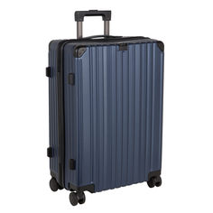 Чемодан унисекс Polar Р1254(3-ой) 24" темно-синий, 67x46x25 см