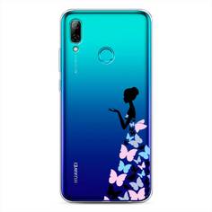 Чехол Awog "Платье из бабочек" для Huawei P Smart 2019