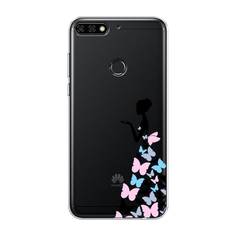 Чехол Awog "Платье из бабочек" для Huawei Nova 2 Lite