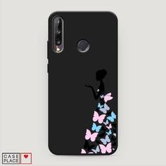 Чехол Awog "Платье из бабочек" для Huawei Y7p
